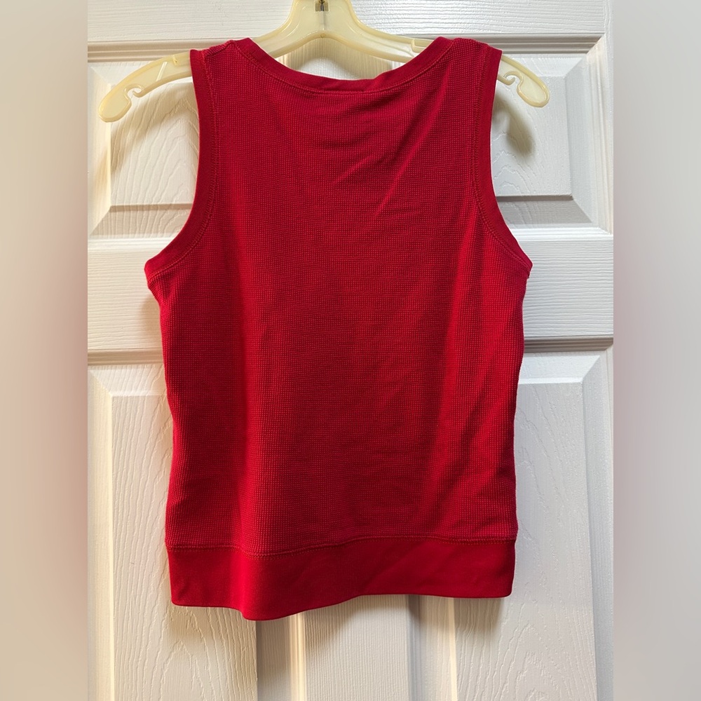 Rafaella Red Twin Set Tank And Zip Jacket Size Small Women’s - Picture 5 of 7